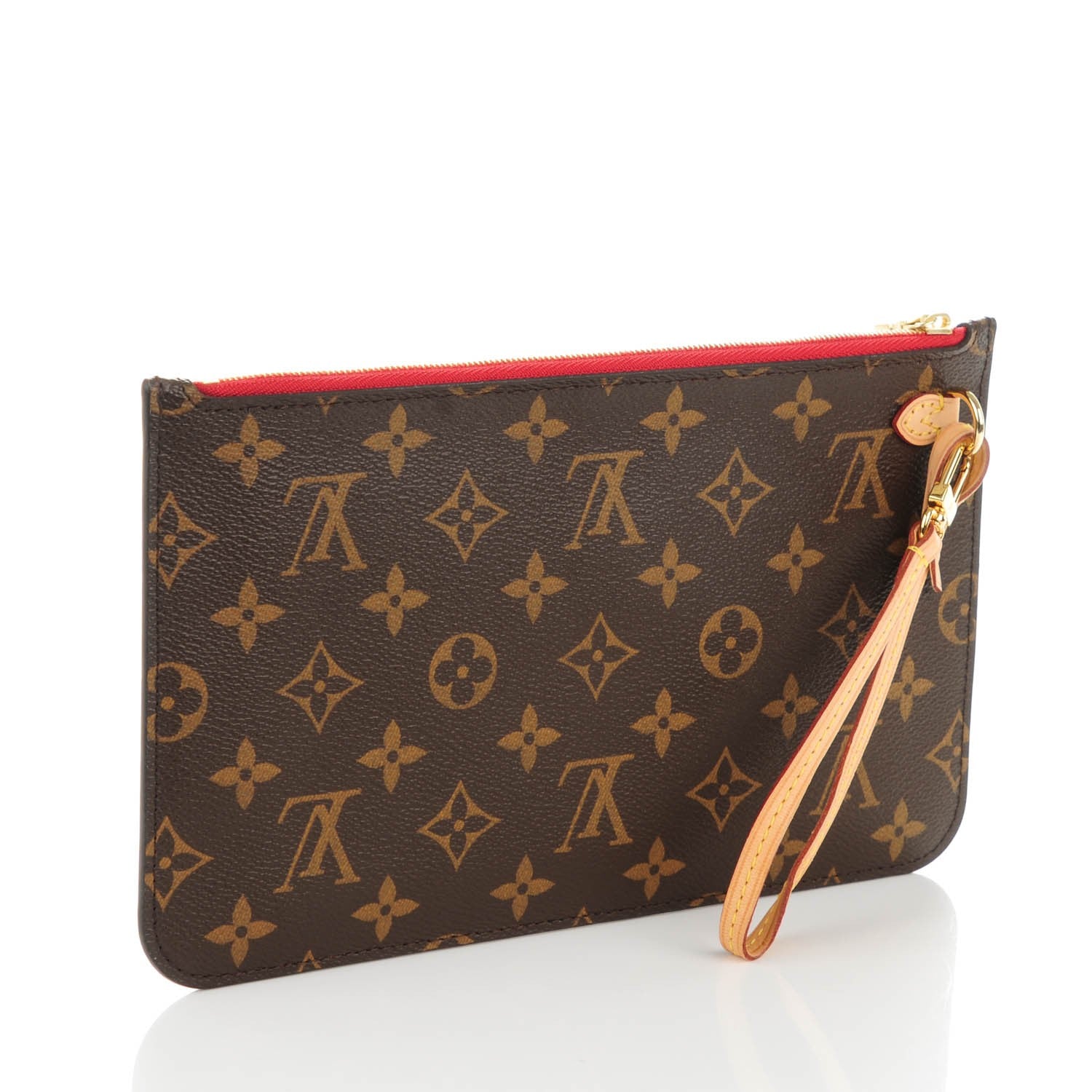 Louis Vuitton Monogram Neverfull MM GM Pochette Cherry 3 of 8
