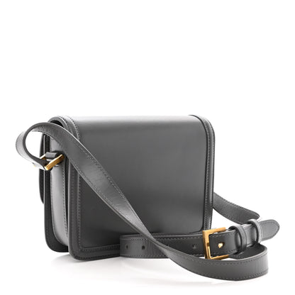 Saint Laurent Smooth Calfskin Small Solferino Satchel Storm 3 of 10
