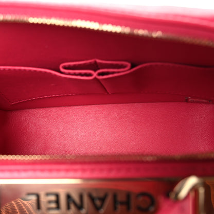 Chanel Lambskin Quilted Small Trendy CC Bowling Bag Pink 6 of 14