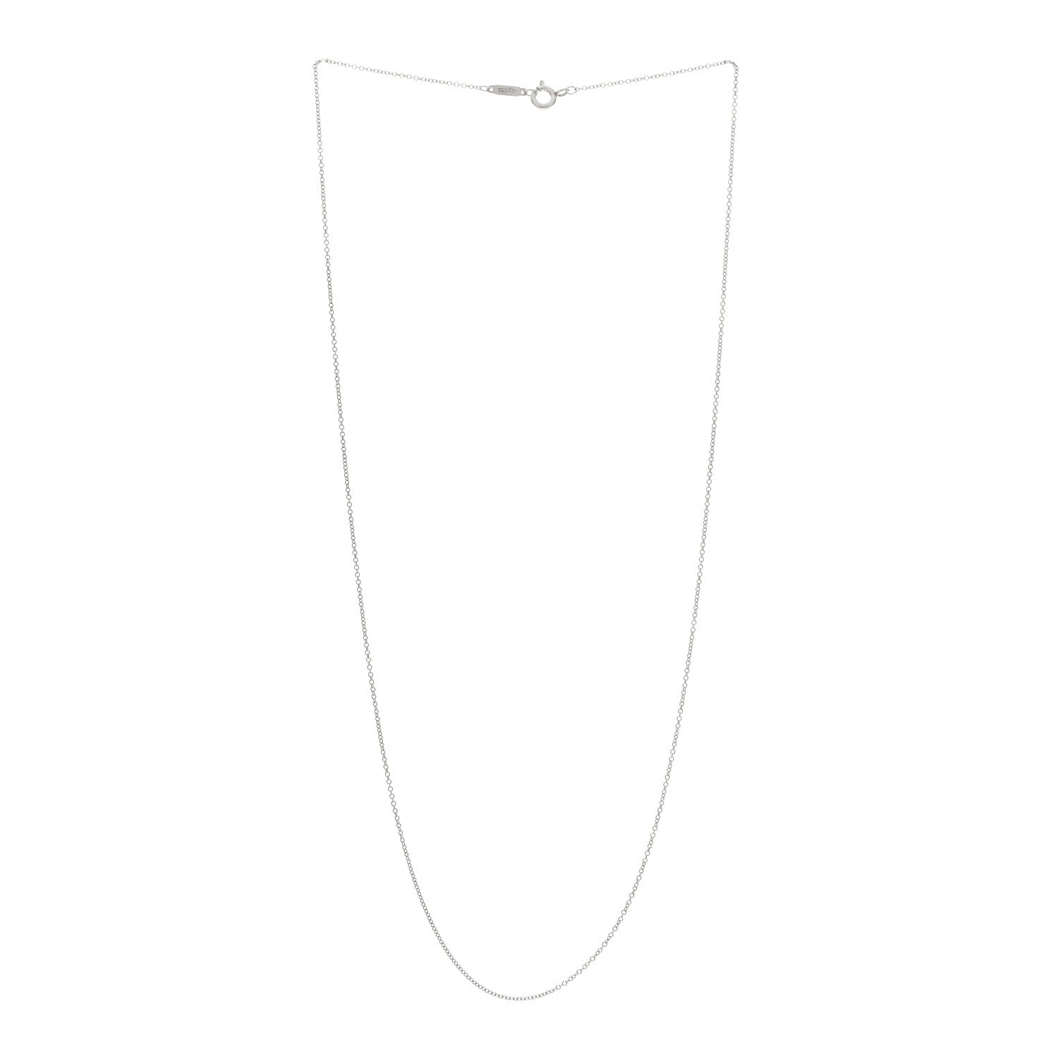 Tiffany Sterling Silver Chain Necklace 3 of 5