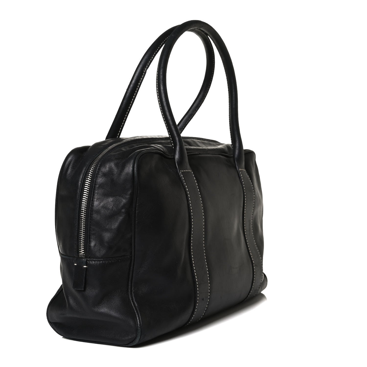 Prada Nappa Hydra Shoulder Bag Black 2 of 20