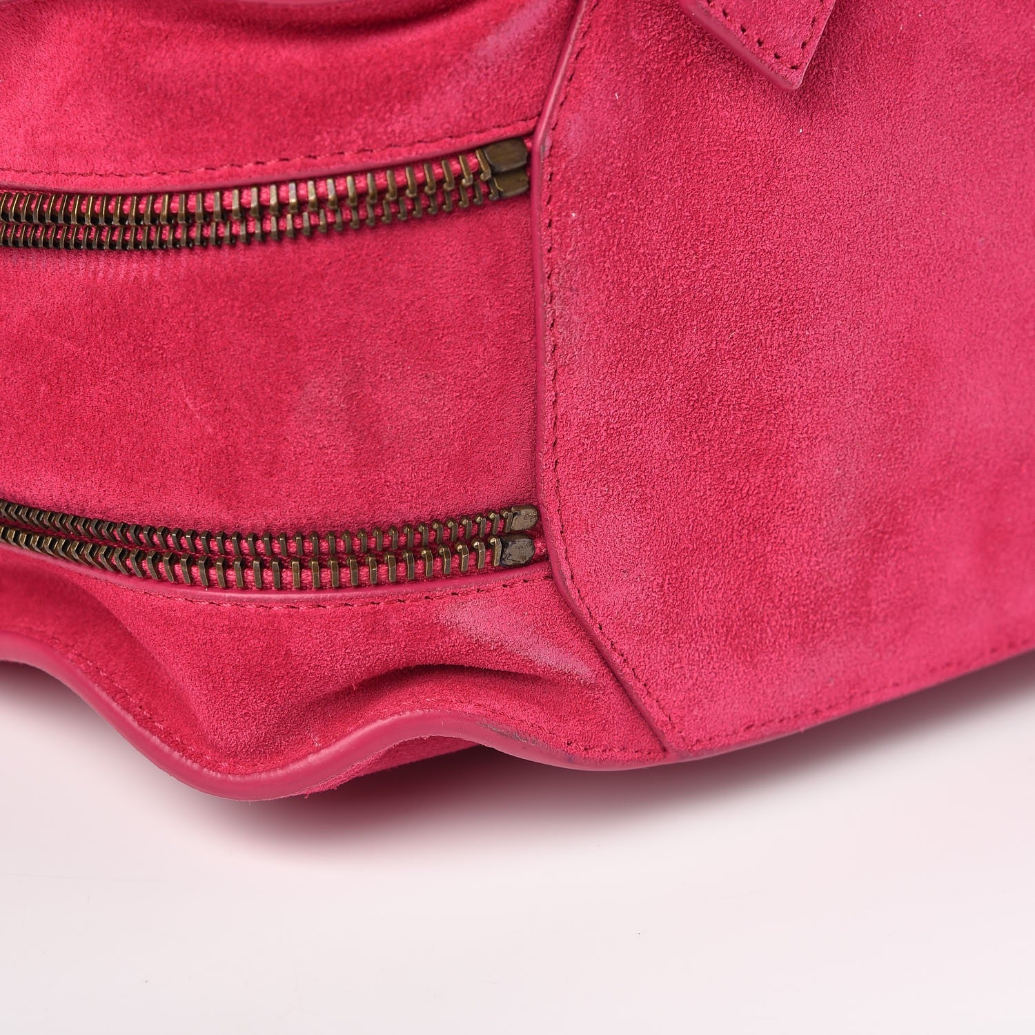 Proenza Schouler Suede PS1 Mini Pouch Messenger Bag Chianti 12 of 16
