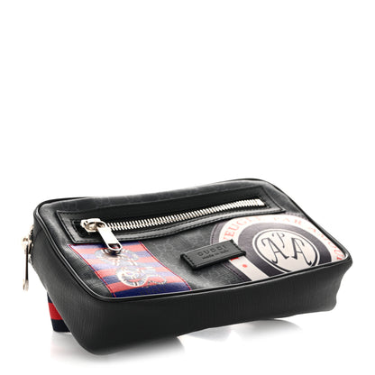 Gucci GG Supreme Monogram Night Courrier Belt Bag Black Multicolor 4 of 10
