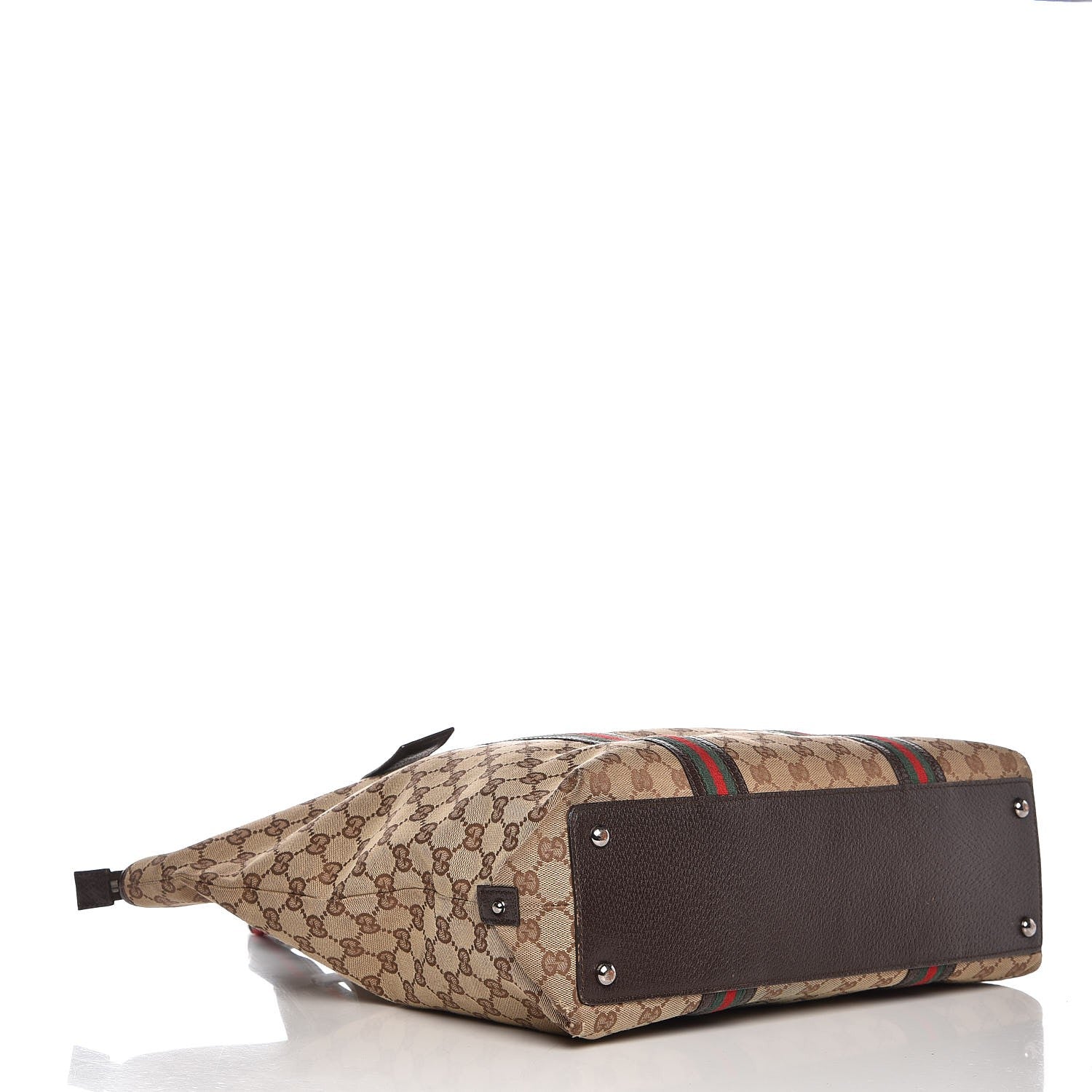 Gucci Monogram Large Web Joy Tote 4 of 18