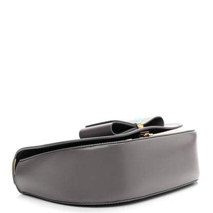 Salvatore Ferragamo Smooth Calfskin Anna Shoulder Bag Urban Grey 4 of 8