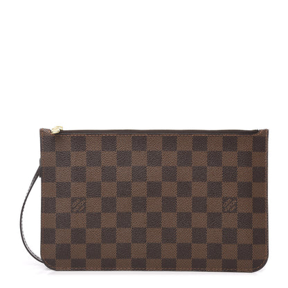 Louis Vuitton Damier Ebene Neverfull MM GM Pochette 1 of 6