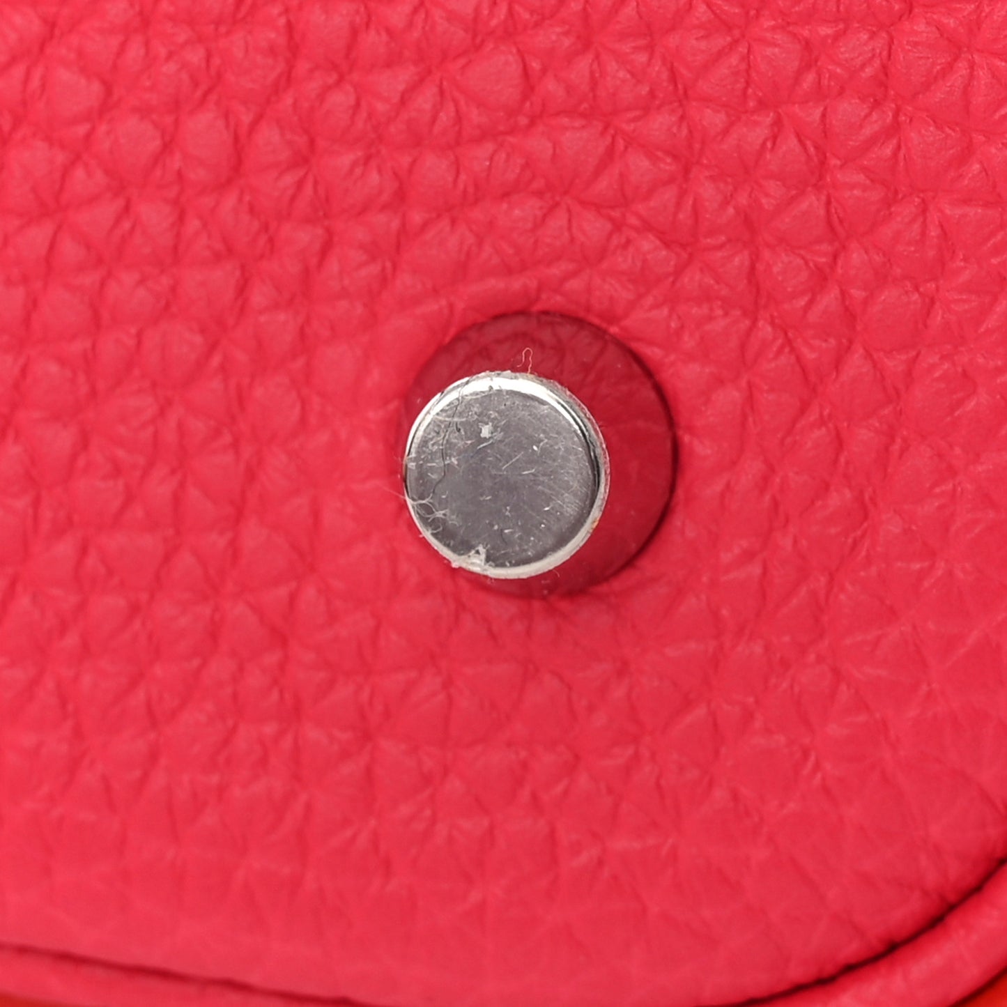 Taurillon Clemence Casaque Picotin Lock 22 MM Rouge de Coeur Rose Extreme Bleu Zanzibar