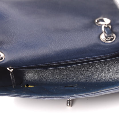 Chanel Caviar Quilted Mini Rectangular Flap Navy 8 of 13