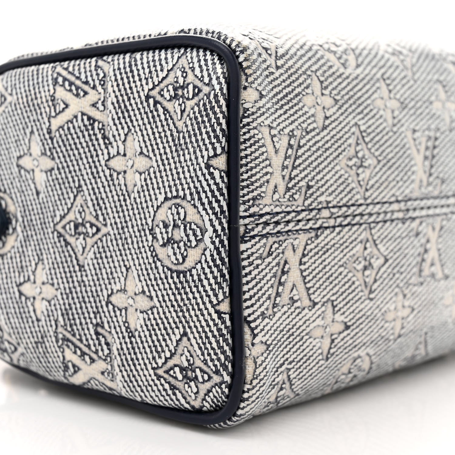 Louis Vuitton Monoglam Speedy Bandouliere 20 Blue 8 of 9