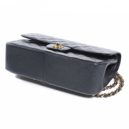 Chanel Caviar Quilted Jumbo Double Flap Black 4 of 8