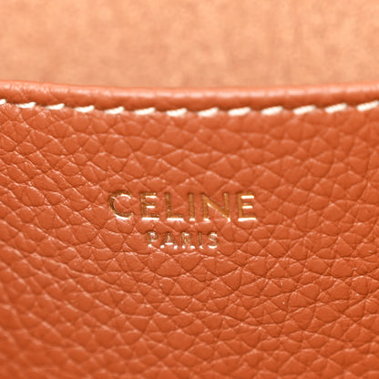 Celine Grained Calfskin Triomphe Medium Cabas Anais Tan 6 of 11