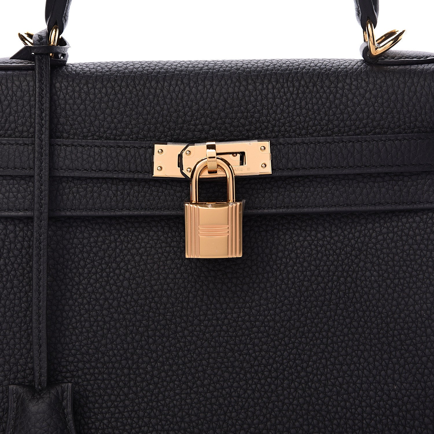 Hermes Togo Kelly Retourne 25 Black 39 of 40