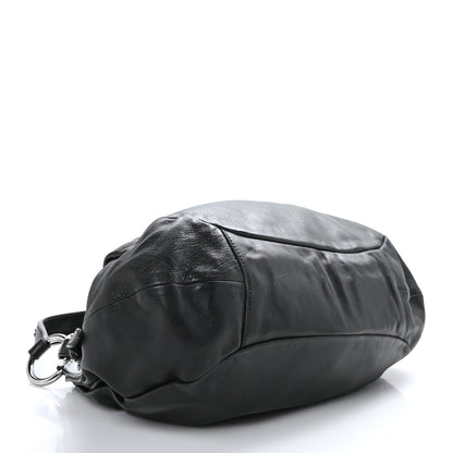 Prada Vitello Daino Shoulder Bag Black 3 of 7