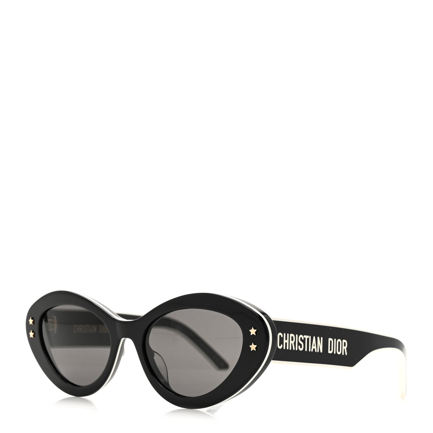 Christian Dior Acetate DiorPacific B1U Butterfly Sunglasses Black 1 of 7