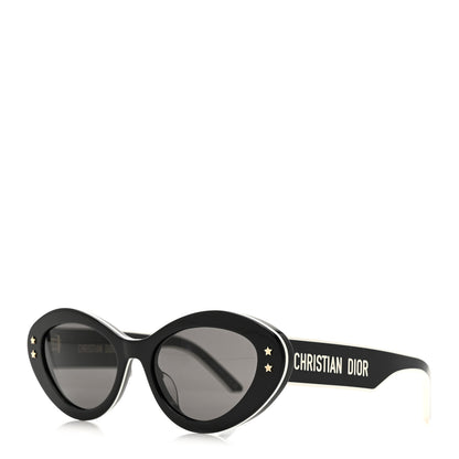 Christian Dior Acetate DiorPacific B1U Butterfly Sunglasses Black 1 of 7