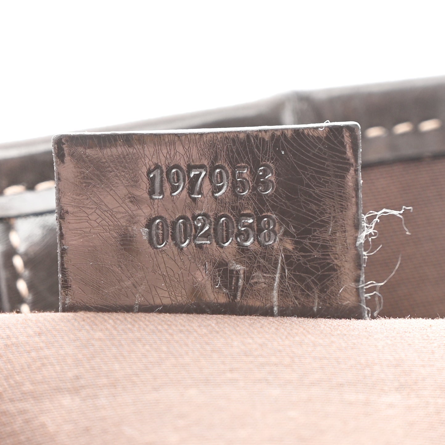 GG Plus Monogram Medium Joy Tote Dark Brown