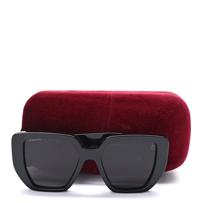 Gucci Acetate Square Frame Sunglasses GG0956S Black 8 of 8