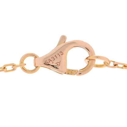 Cartier 18K Pink Yellow White Gold Diamond Trinity Heart Paved Pendant Necklace 4 of 4