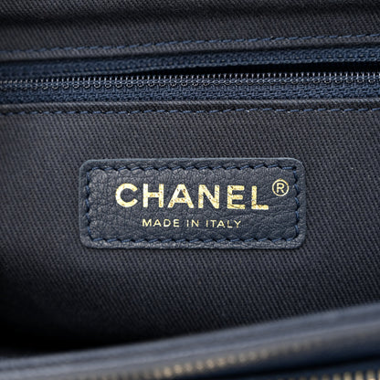 Chanel Caviar Quilted Small Business Affinity Flap Navy 6 of 11