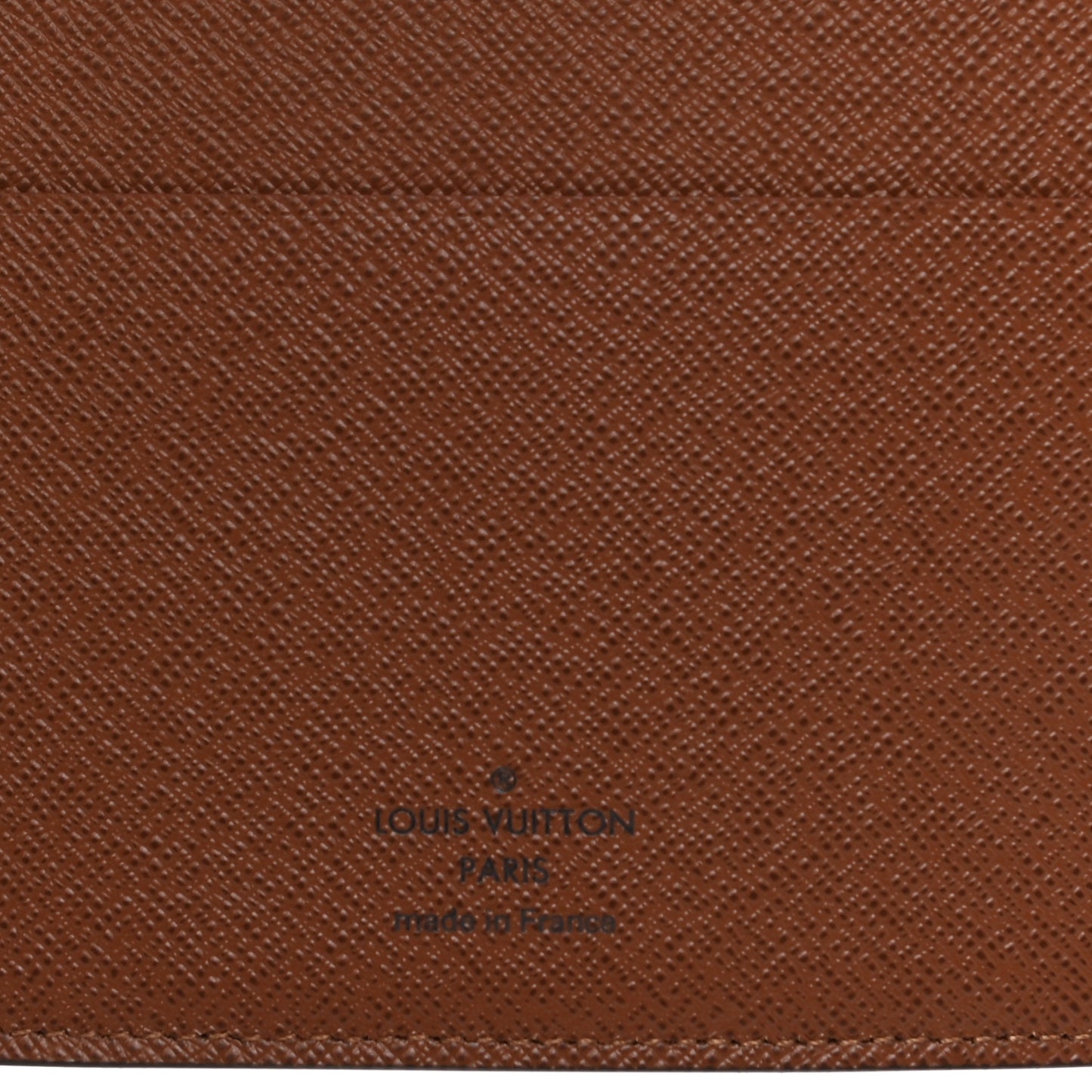 Monogram Desk Agenda Cover