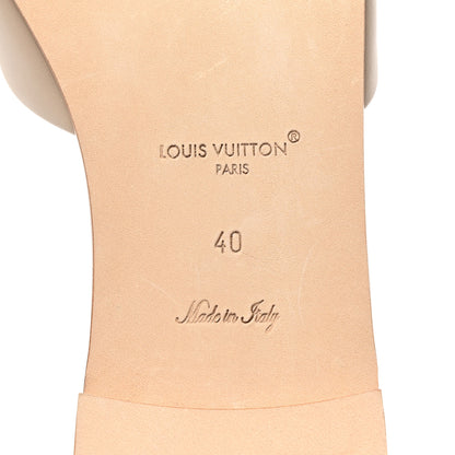 Louis Vuitton Calfskin LV Capri Flat Sandals 40 Pebble 9 of 9