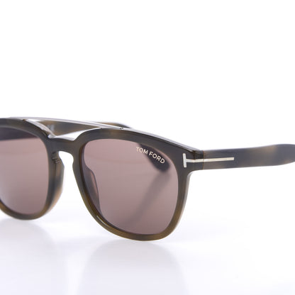 Tom Ford Holt Sunglasses TF516 Havana Green 7 of 7