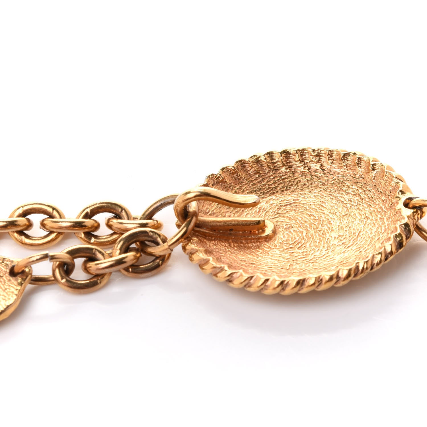 Chanel CC Medallion Chain Belt Gold 4 of 5