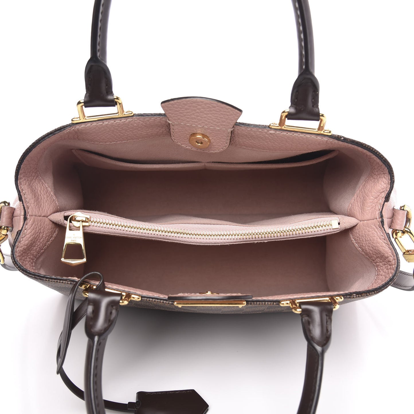 Damier Ebene Cuir Taurillon Brittany Magnolia