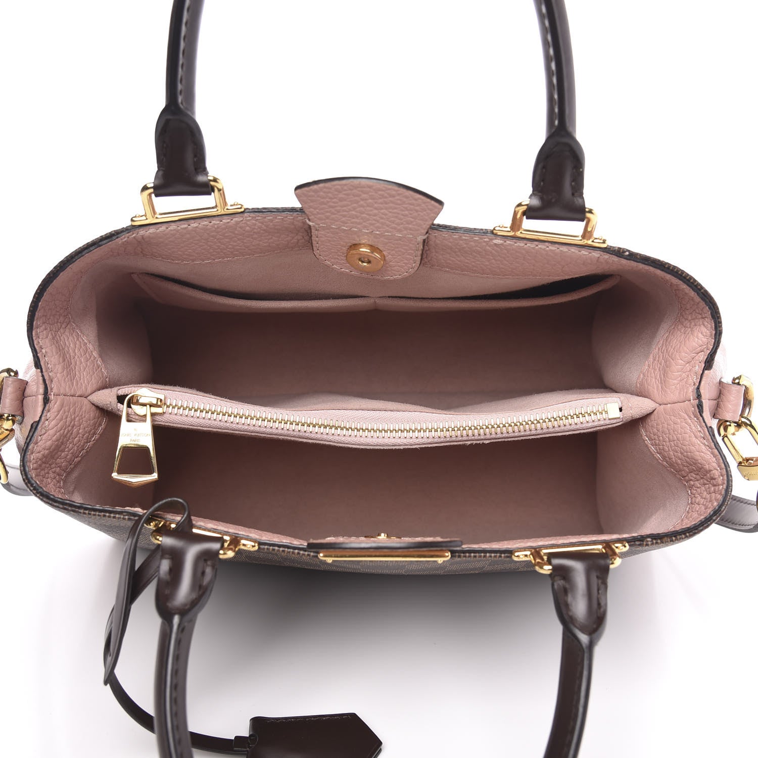 Louis Vuitton Damier Ebene Cuir Taurillon Brittany Magnolia 5 of 13