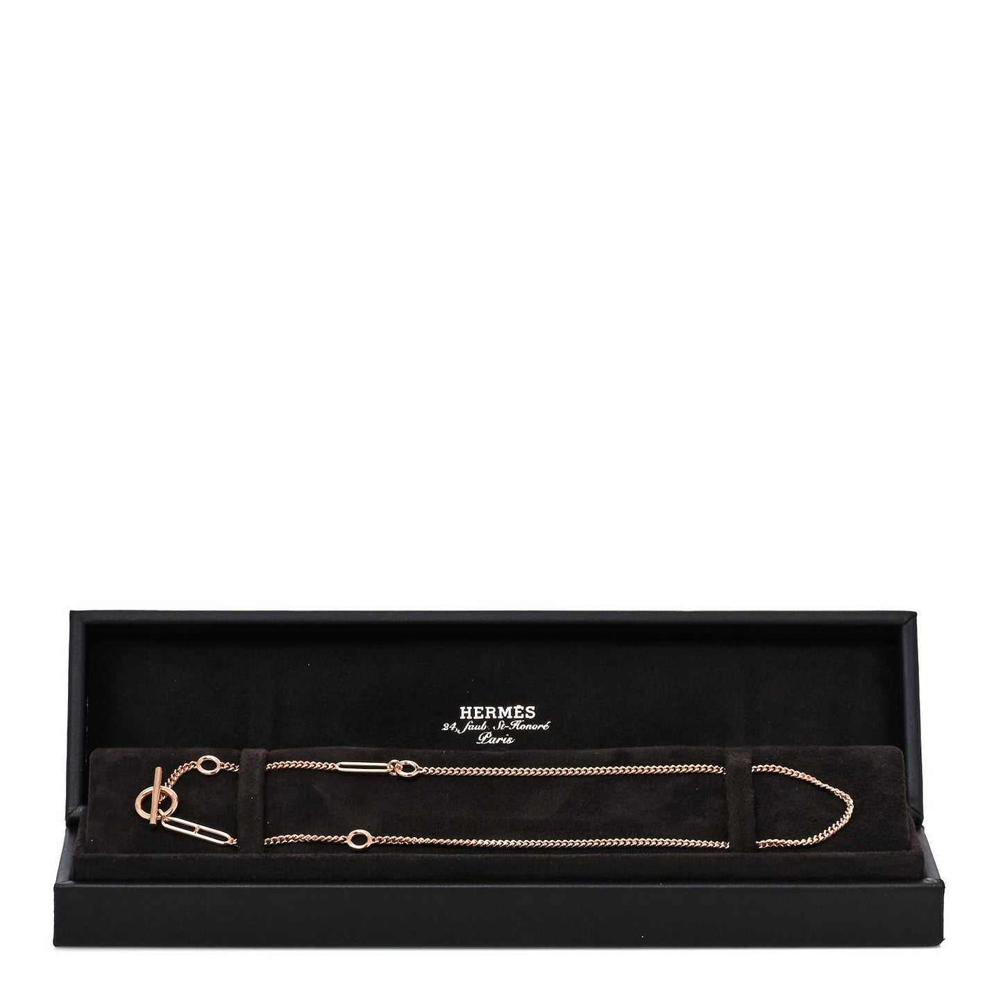 18K Rose Gold Echappee Necklace ST