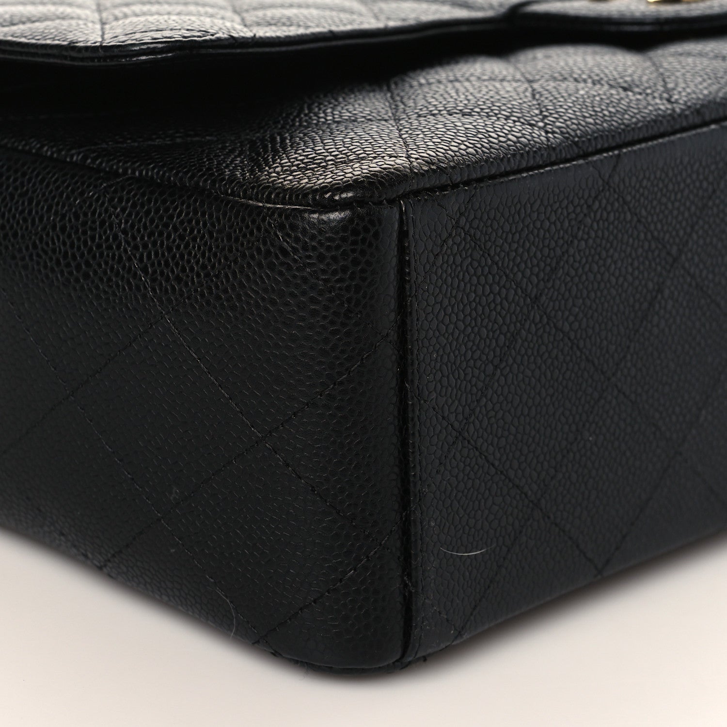 Chanel Caviar Quilted Maxi Double Flap Black 8 of 9