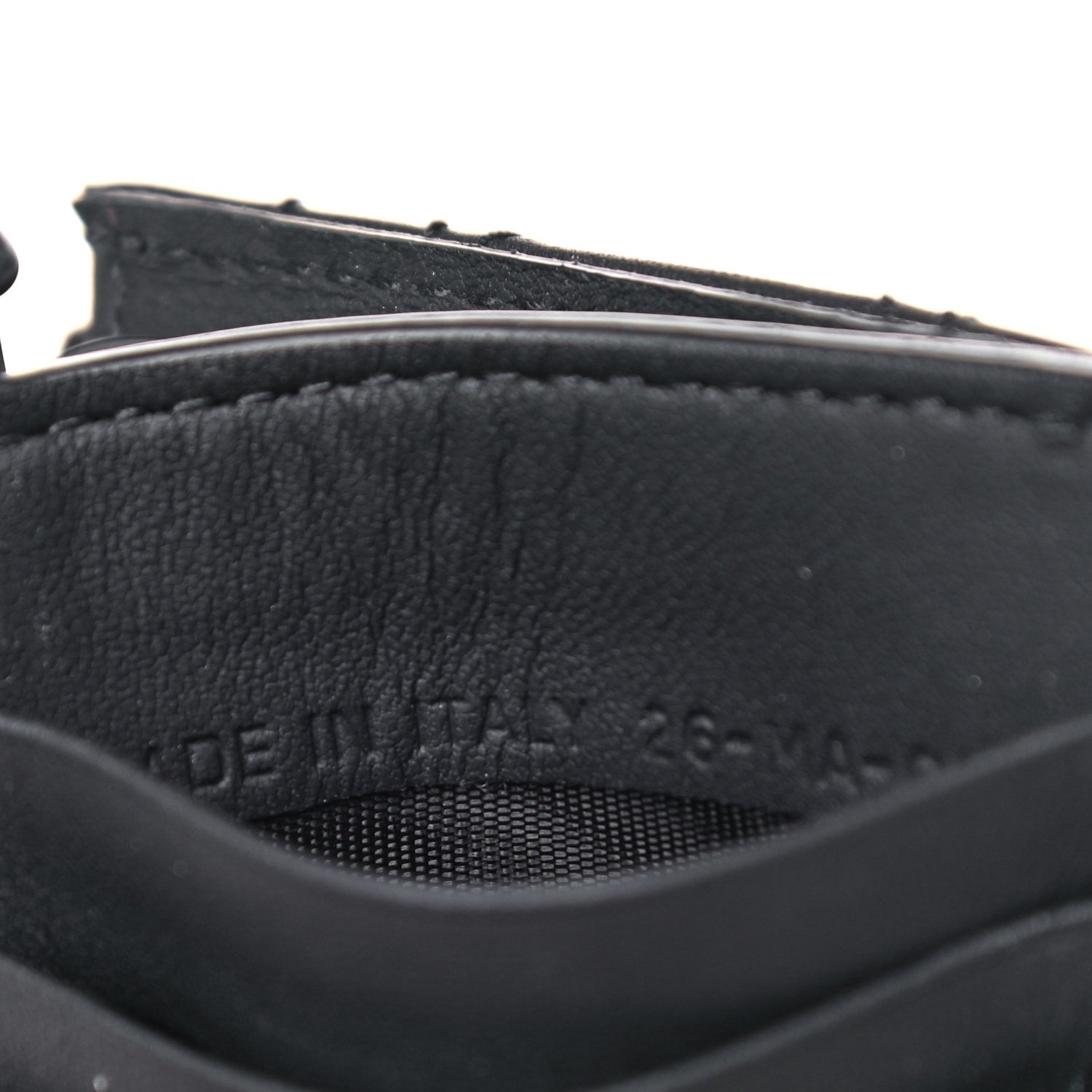 Christian Dior Ultra Matte Lambskin Cannage Small Lady Dior Zip Card Holder Black 8 of 10