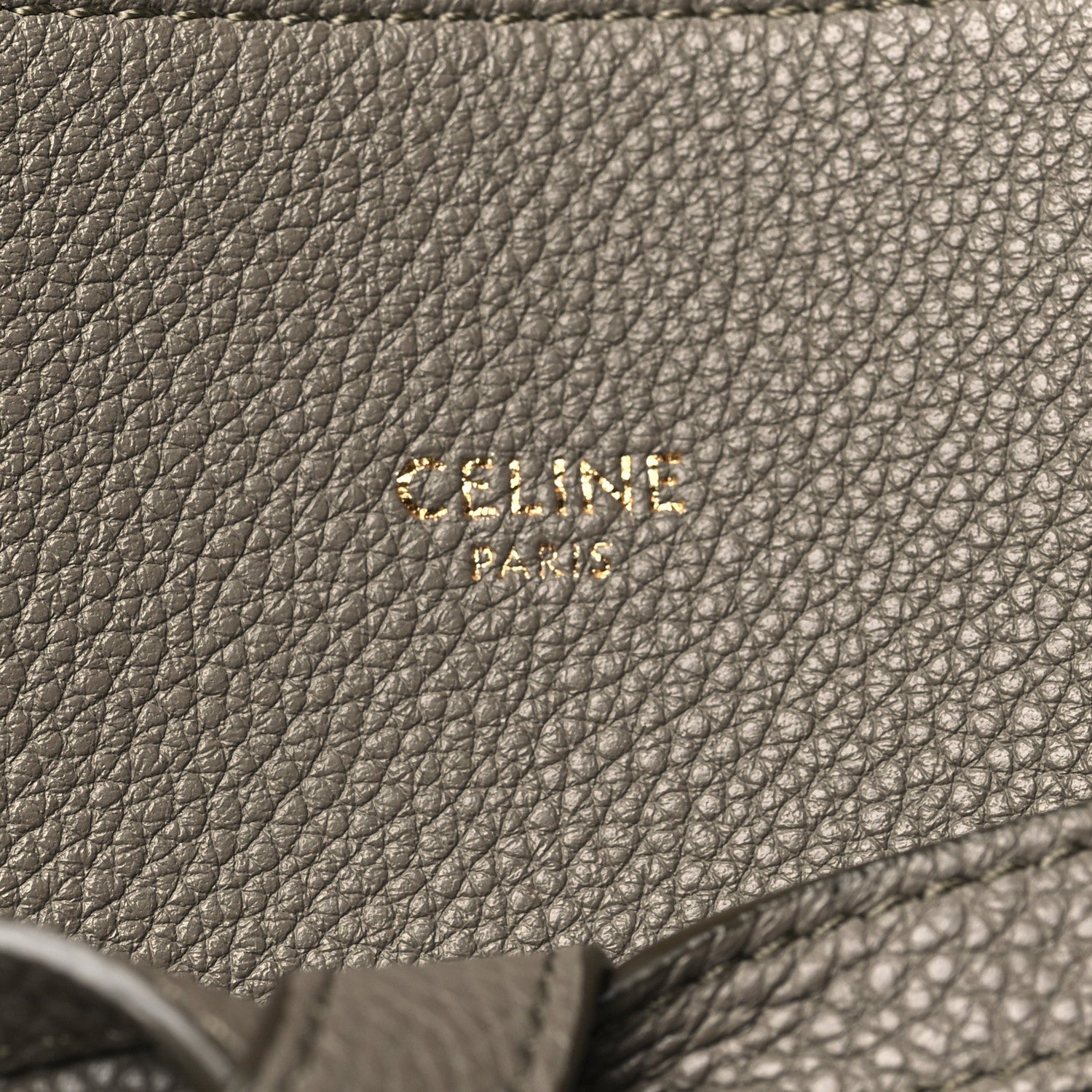 Celine Soft Grained Calfskin Small Belt Cabas Phantom Taupe 6 of 10
