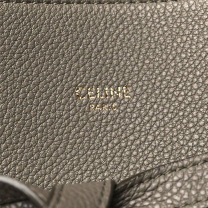 Celine Soft Grained Calfskin Small Belt Cabas Phantom Taupe 6 of 10