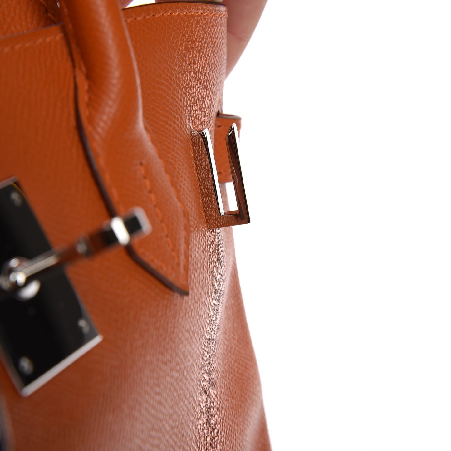 Epsom Birkin 30 Orange