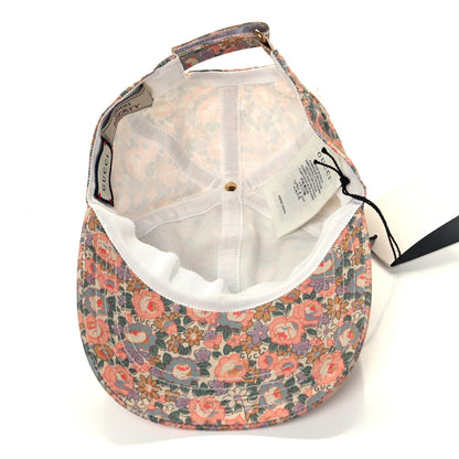 Gucci X LIBERTY OF LONDON Canvas Infinity Abbey Baseball XS Hat Perfect Pink Ivory 6 of 8