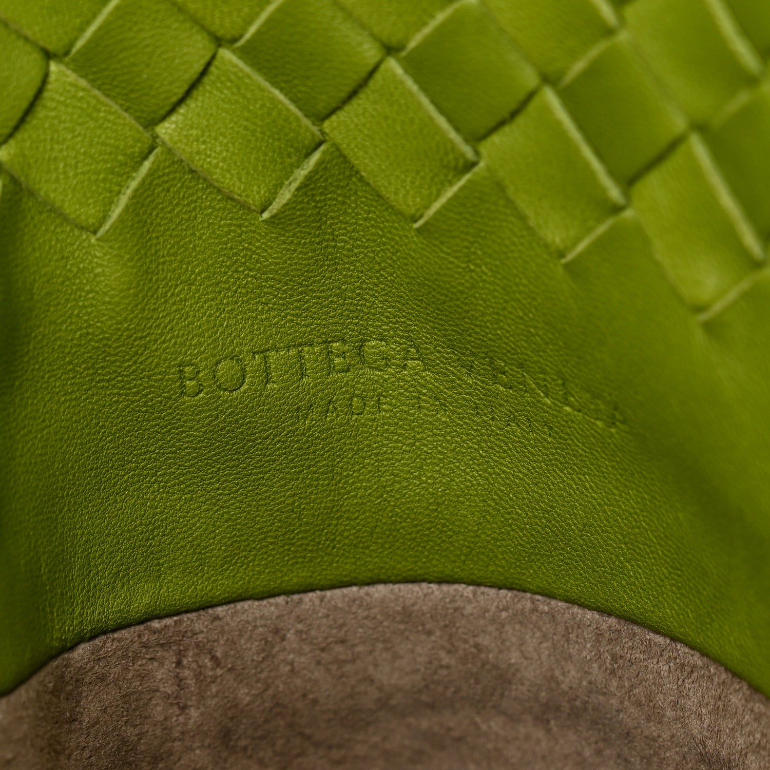 Bottega Veneta Nappa Intrecciato Shopper Tote Kiwi 6 of 10