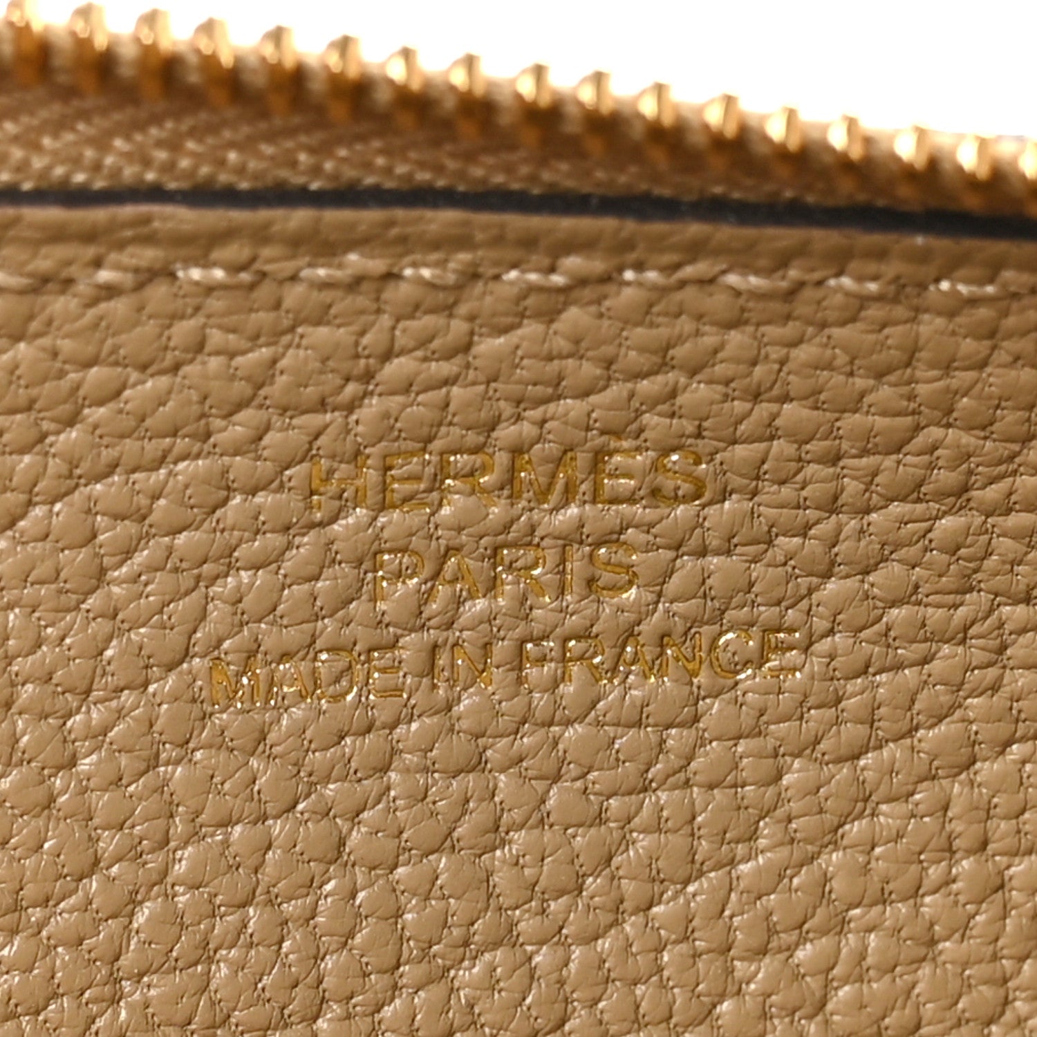 Hermes Evercolor Chaine d'Ancre Zipengo Pochette To Go Poussiere 6 of 11