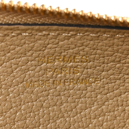 Hermes Evercolor Chaine d'Ancre Zipengo Pochette To Go Poussiere 6 of 11