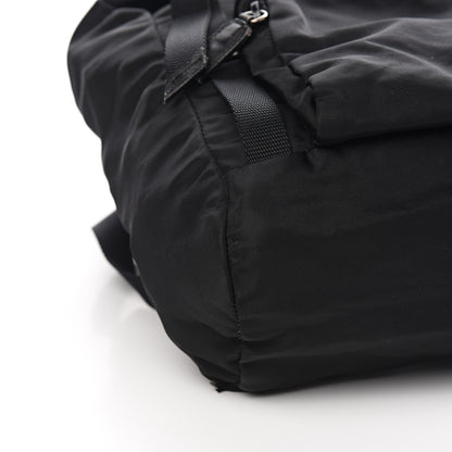 Prada Tessuto Nylon Vela Small Double Buckle Backpack Black 7 of 10