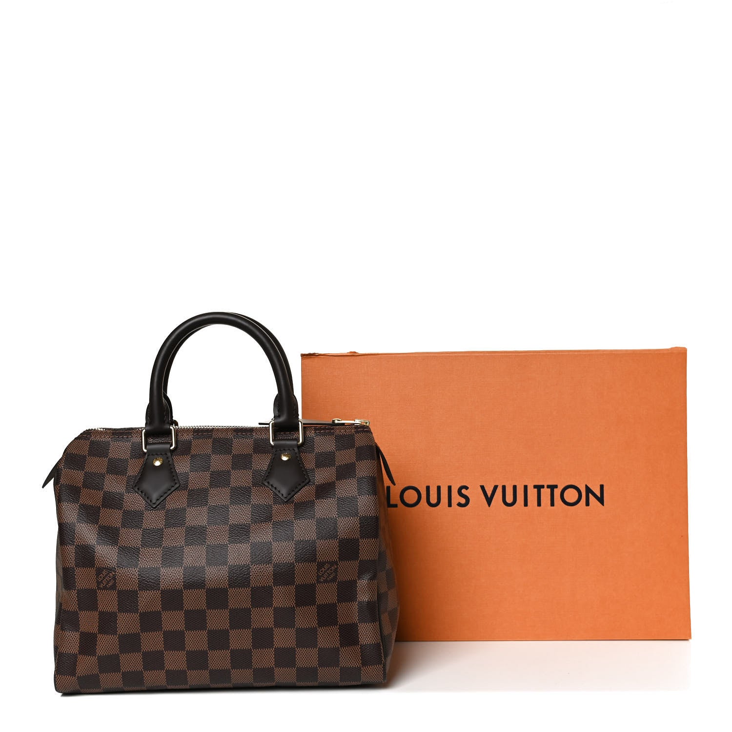 Louis Vuitton Damier Ebene Speedy 25 13 of 13