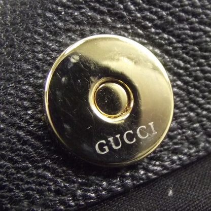 Gucci Leather Capri Shoulder Bag Black 10 of 10