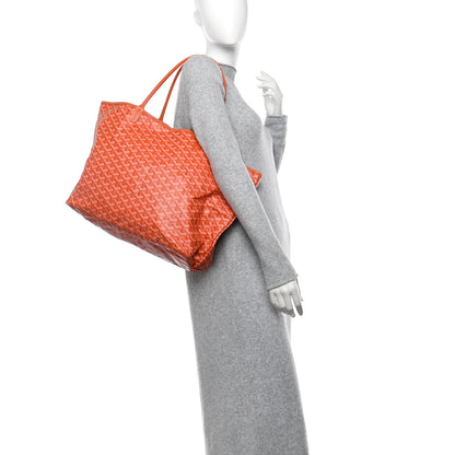 Goyard Goyardine Saint Louis GM Orange 2 of 16