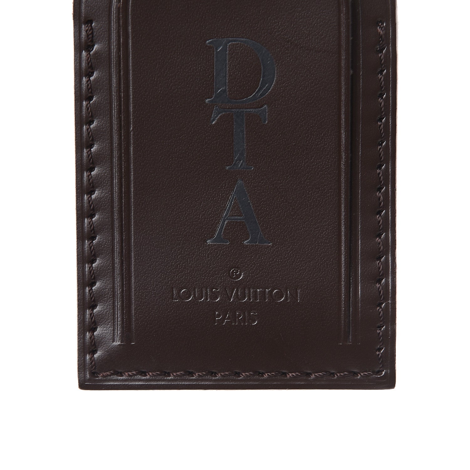 Louis Vuitton Calfskin Luggage Tag Ebene 3 of 5