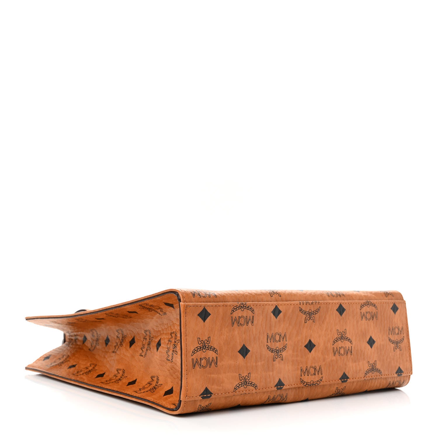 MCM Visetos Klassik Tote Cognac 4 of 13