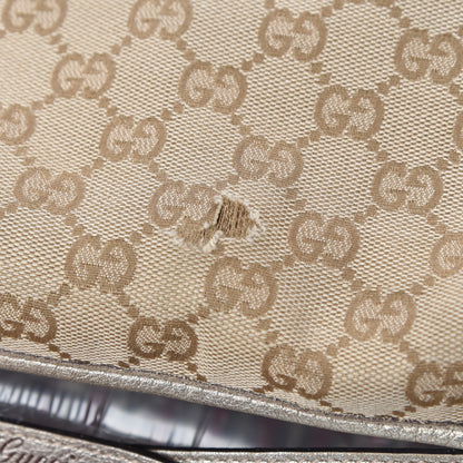 Gucci Monogram Medium Abbey Shoulder Bag Gold 7 of 10
