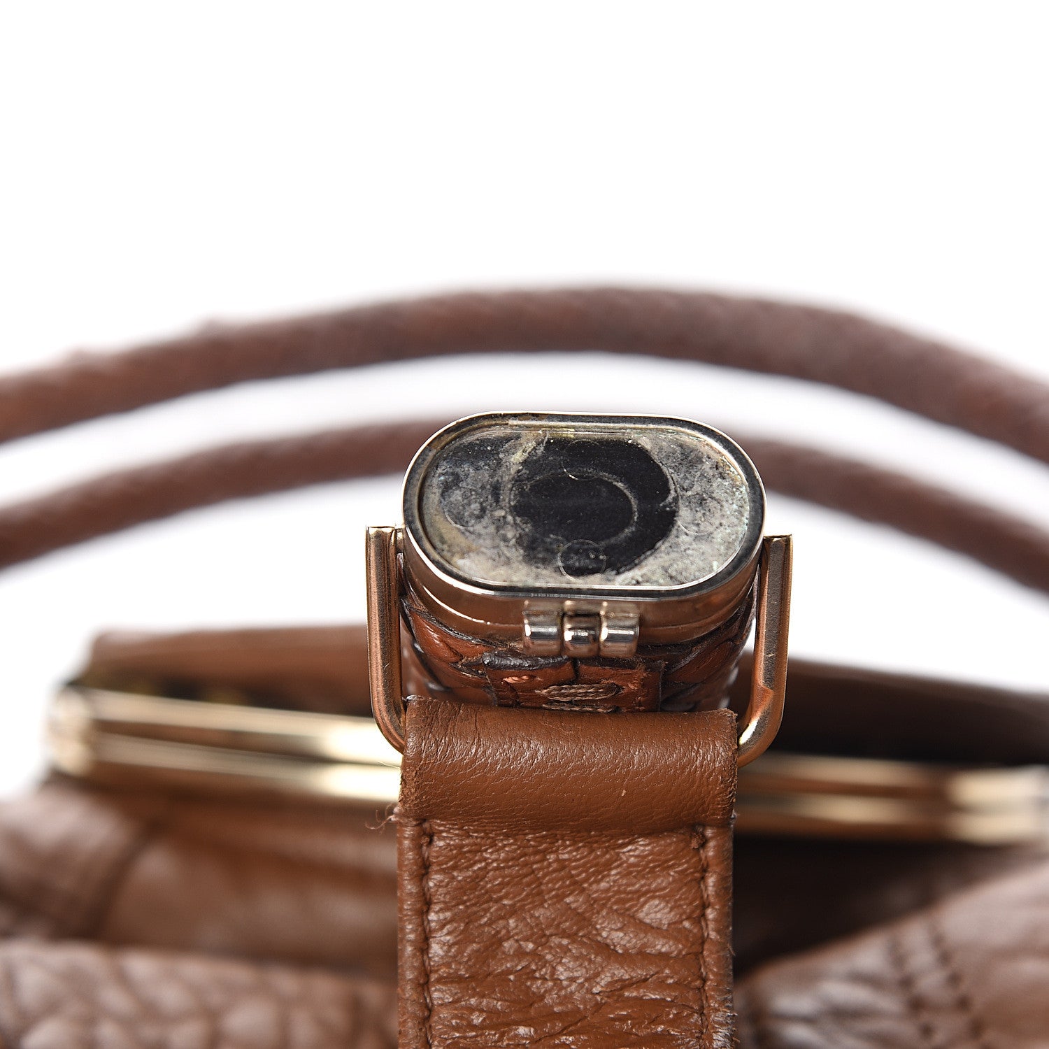 Fendi Nappa Nuvolata Spy Cognac 9 of 19