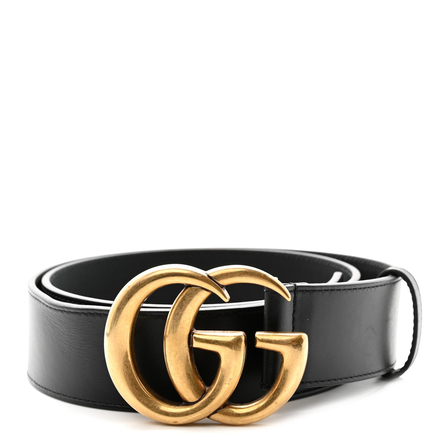 Calfskin Double G 40mm Belt 85 34 Black
