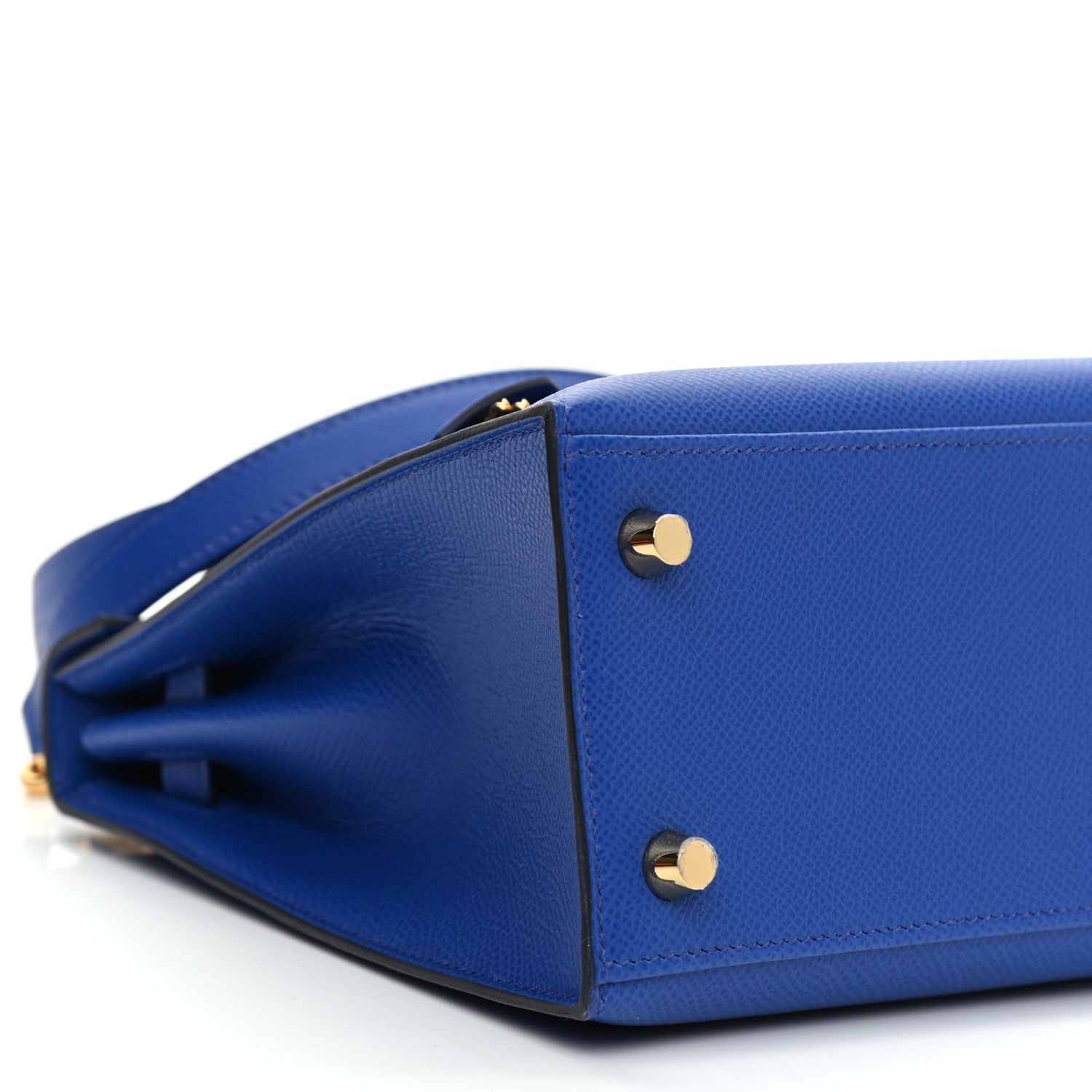 Hermes Epsom Kelly Sellier 25 Bleu Royal 9 of 11