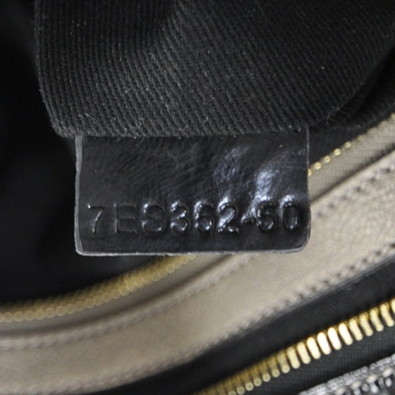 Chloe Patent Bay Tote Black 8 of 11